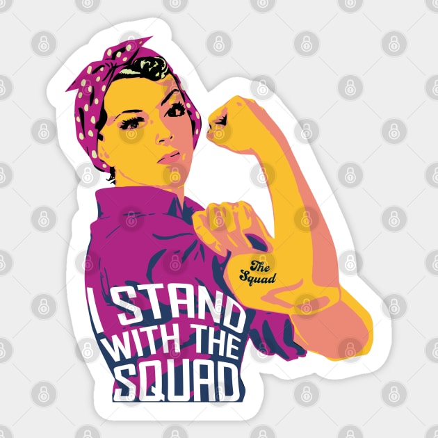 The Squad Sticker by snapoutofit